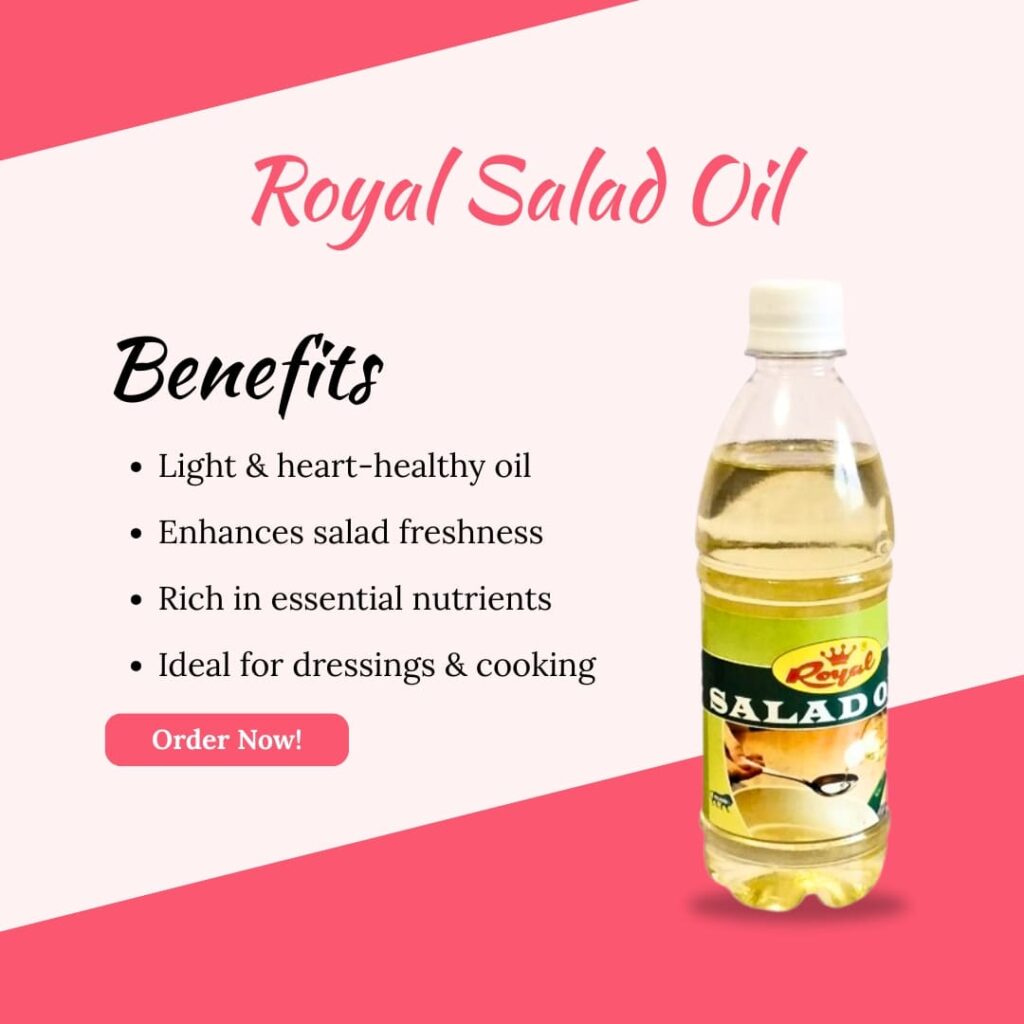 Benefits of Salad Oil - Royal & Co